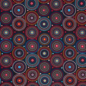 Plavkovina Mandala – černomodrá/ohnivě červená, 