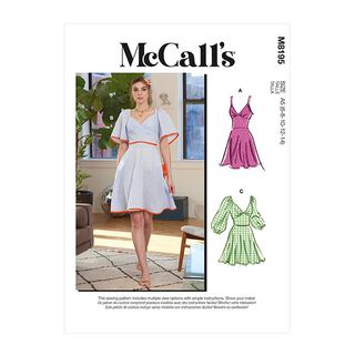 Šaty | McCalls 8195 | 32-40, 