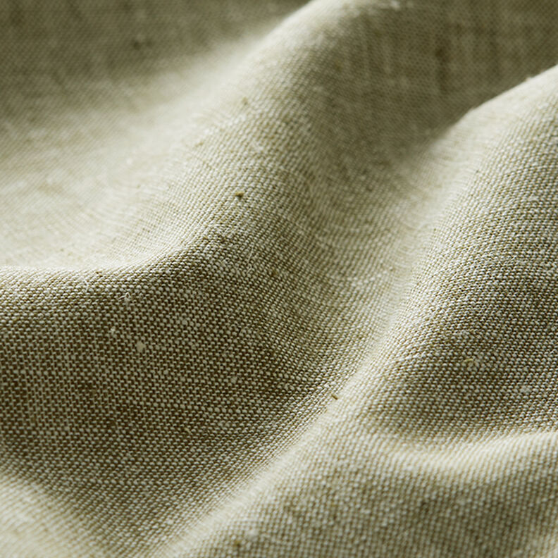 směs bavlny a lnu Melír – světle khaki,  image number 2