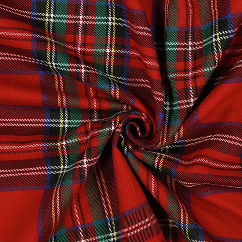 Skotská kostka tartan – kostka velká – červená,  image number 2