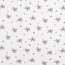 GOTS Bavlněný žerzej rozptýlené květiny | Poppy Fabrics – bílá,  thumbnail number 1