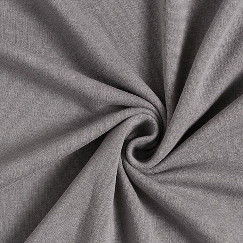 Alpenfleece Hebká teplákovina Jednobarevné provedení – tmavě šedá,  image number 1