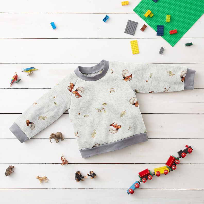 Alpenfleece Veverka – přírodni/světle šedá,  image number 5