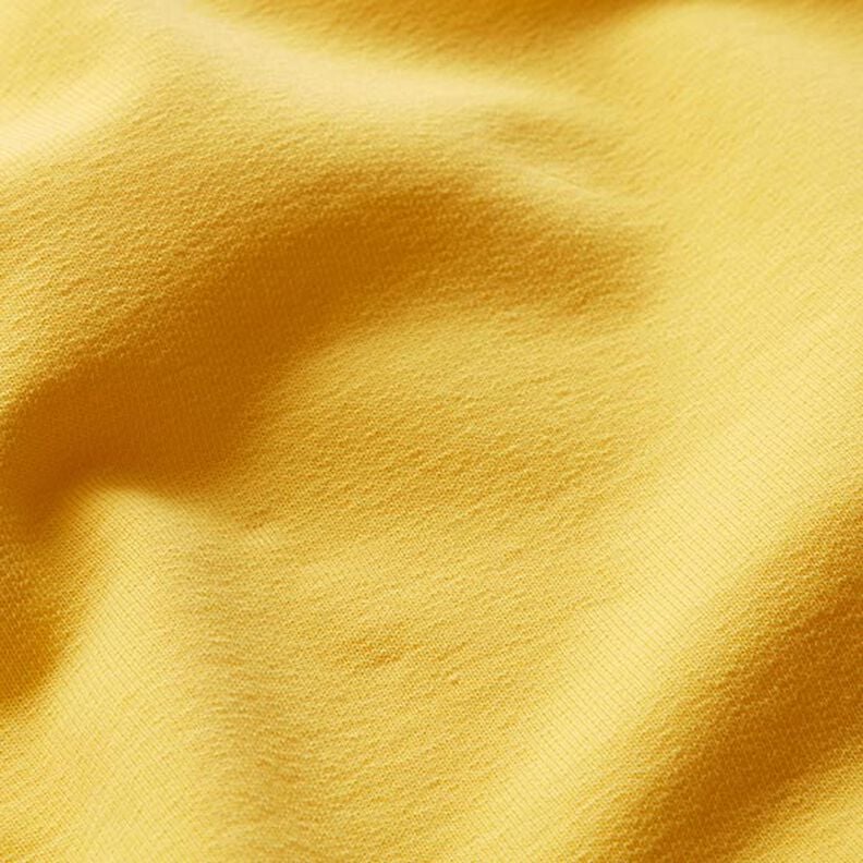 Lehké francouzské froté jednobarevné – sluníčkově žlutá,  image number 3