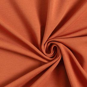 Lehké francouzské froté jednobarevné – terracotta, 