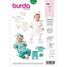 Souprava pro miminka, Burda 9315 | 56-80,  thumbnail number 1