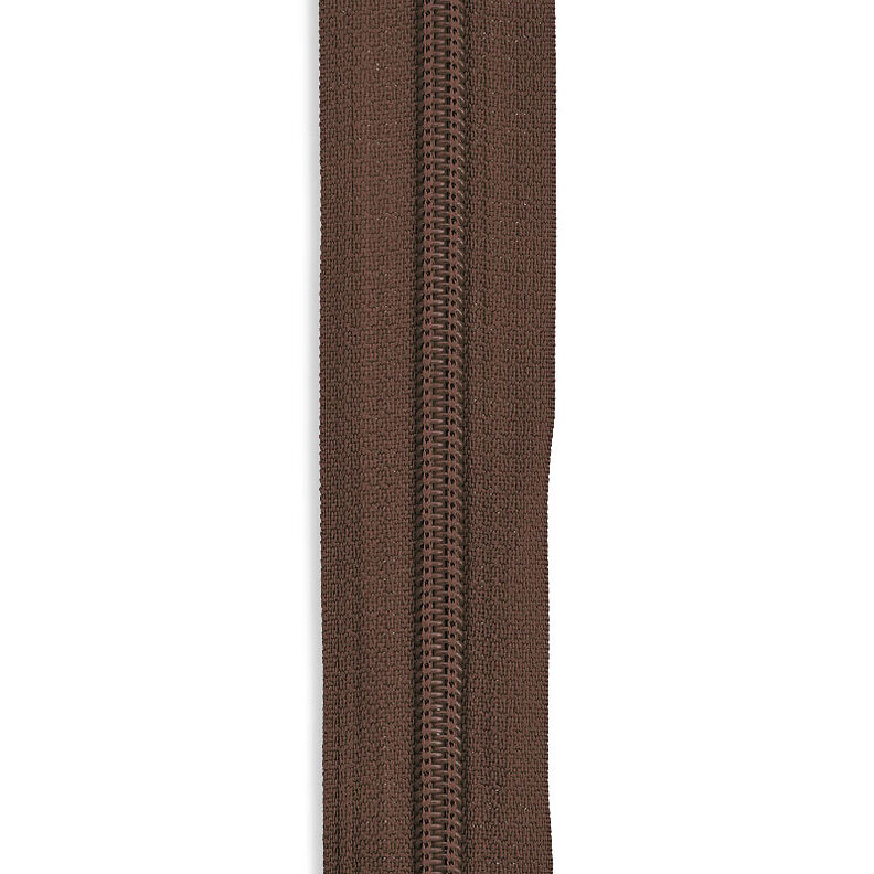 Nekonečný zip [5 mm] Plast | Prym – tmavě hnědá,  image number 2