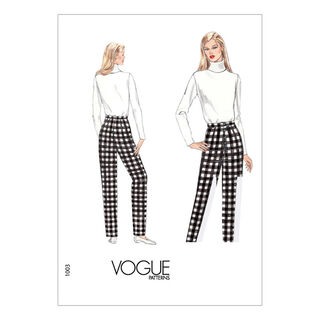 Retro kalhoty, Vogue 1003 | 36, 