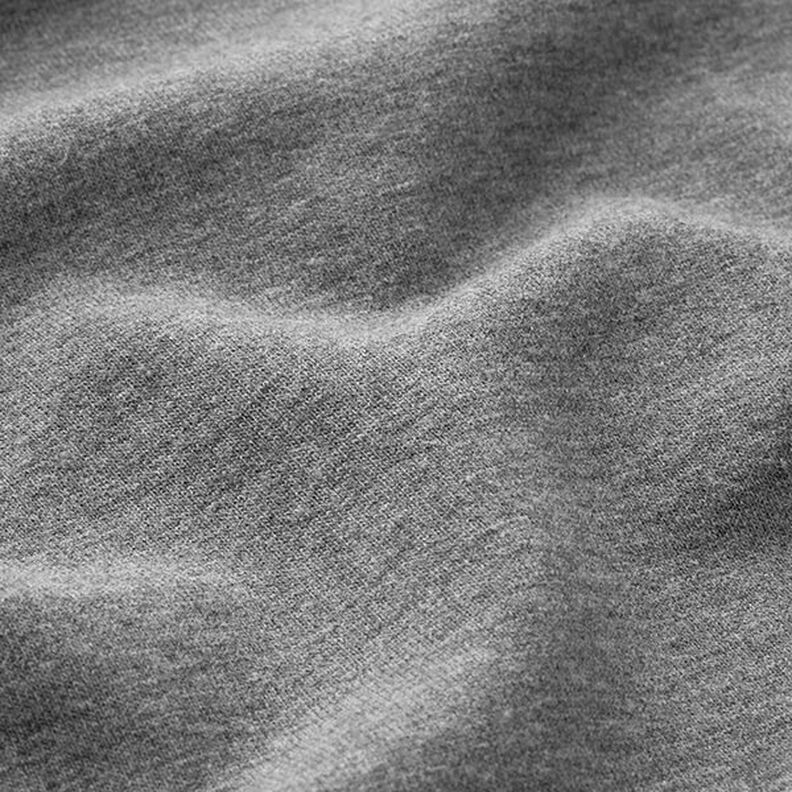 Lehké francouzské froté melírované – tmavě šedá,  image number 4