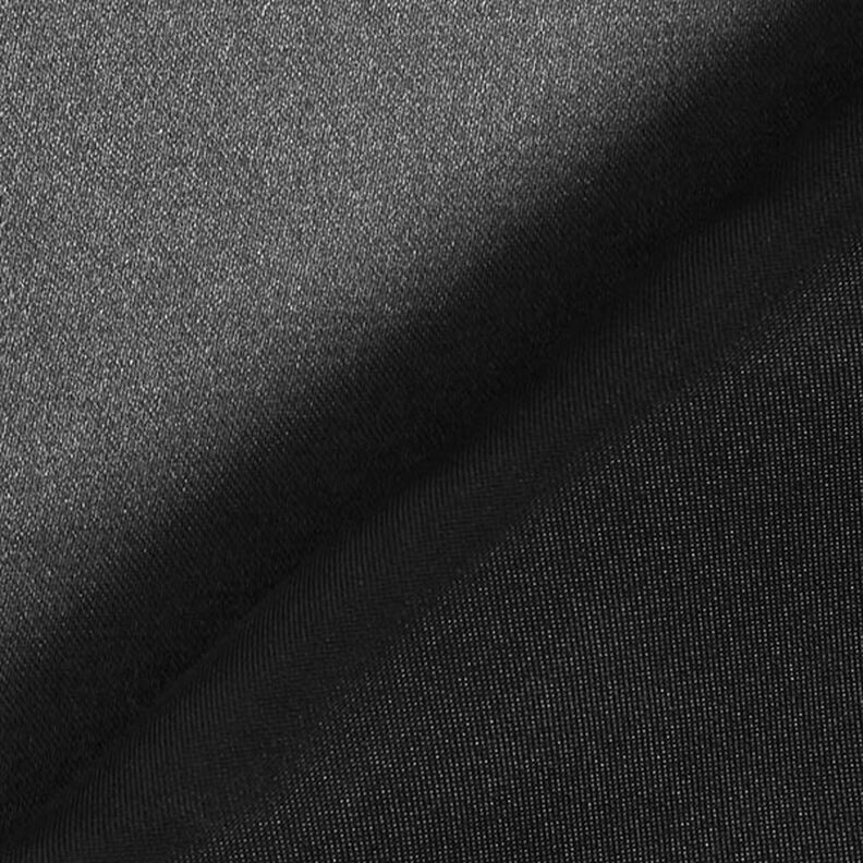 Polyesterový satén – černá,  image number 4