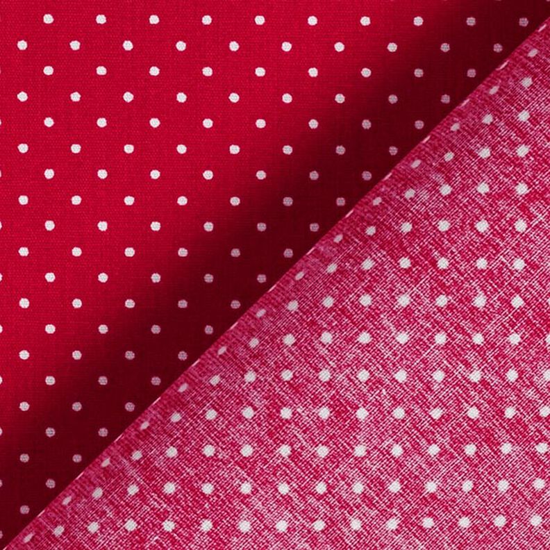 Povrstvená bavlna Malé puntíky – červená,  image number 5