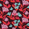 LENZING™ ECOVERO™ viskózová tkanina Amira Floral | Nerida Hansen – merlot/chili,  thumbnail number 1