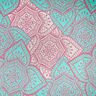Plážové oblečení Hamamtuch Jacquard-Ornamente – máta peprná/purpurová,  thumbnail number 1