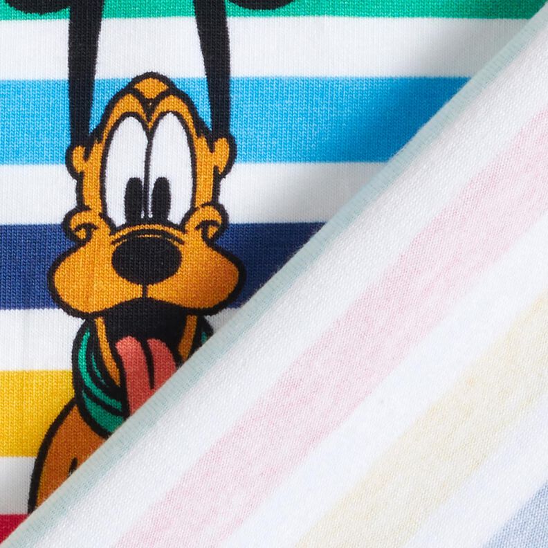 Bavlněný žerzej Mickey Mouse a jeho přátelé | Disney – bílá, image number 4