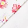 Bavlněný žerzej Akvarelové květiny digitální potisk – slonová kost,  thumbnail number 4