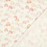 Mušelín / dvojitá mačkaná tkanina Barevné duhy digitální potisk | Poppy Fabrics – slonová,  thumbnail number 4