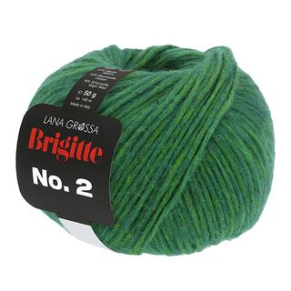 BRIGITTE No.2, 50g | Lana Grossa – tmavě zelená, 