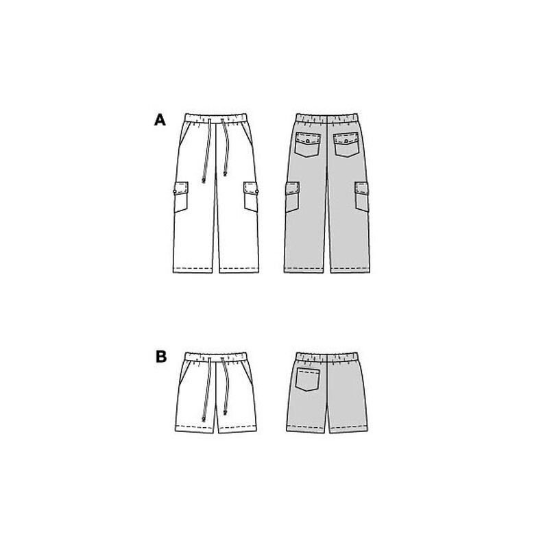 Kalhoty | Burda 9224 | 98-128,  image number 8