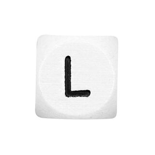 Dřevěná písmena L – bílá | Rico Design, 