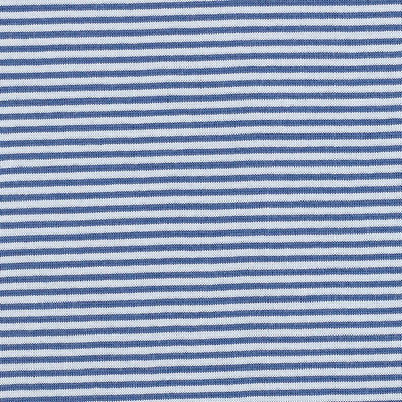 Náplety – hadicový úplet Úzké proužky – džínově modrá/světle modra,  image number 1