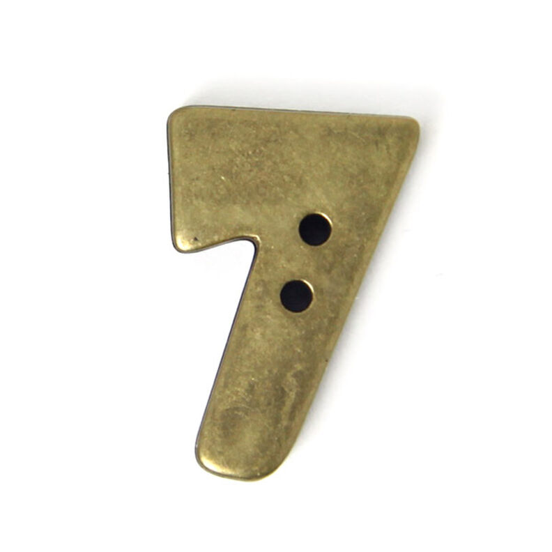 Číslice 7 - kovový vzhled,  image number 1