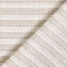 Bavlněná tkanina s horizontálními pruhy – béžová/bílá,  thumbnail number 5
