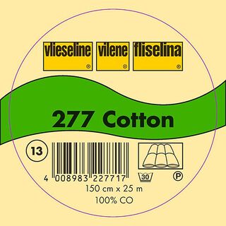 277 Cotton Vatelín | Vlieseline – bílá, 