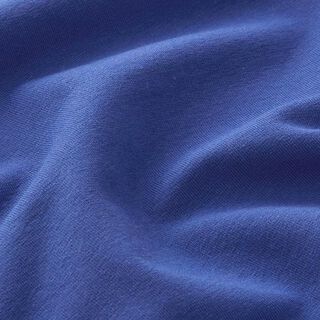 Lehká bavlněná teplákovina jednobarevná – královská modr, 