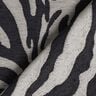 Čalounická látka Žakár Zebra – černá/šedá,  thumbnail number 4
