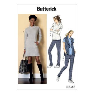 Top|Šaty|Vesta|Kalhoty, Butterick 6388|42 - 52, 