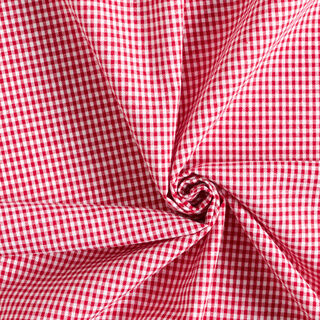 Bavlněný Vichy - 0,2 cm – chili, 