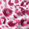 GOTS Francouzské froté Batikovaný leopardí vzor | TCC x LOOKS by Wolfgang Joop – purpurová/bílá,  thumbnail number 3