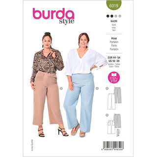 Kalhoty,Burda 6019 | 44 - 54, 