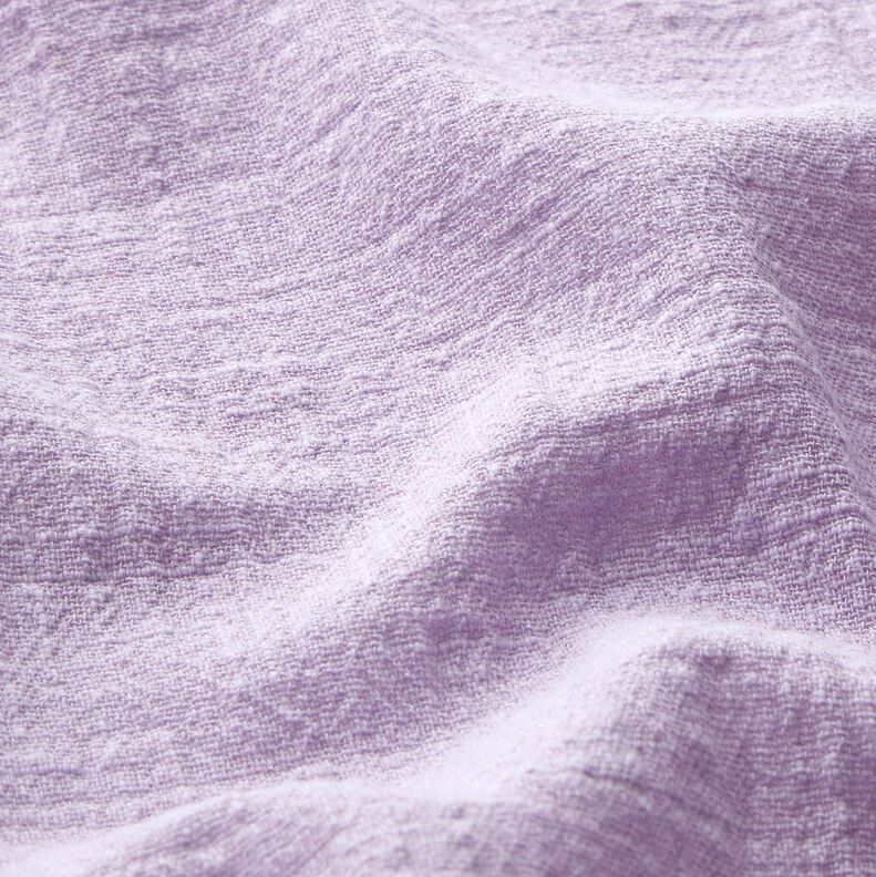 Bavlněná tkanina lněného vzhledu – šeříková,  image number 2