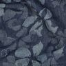 Denim bavlna mix květiny – džínově modrá,  thumbnail number 2