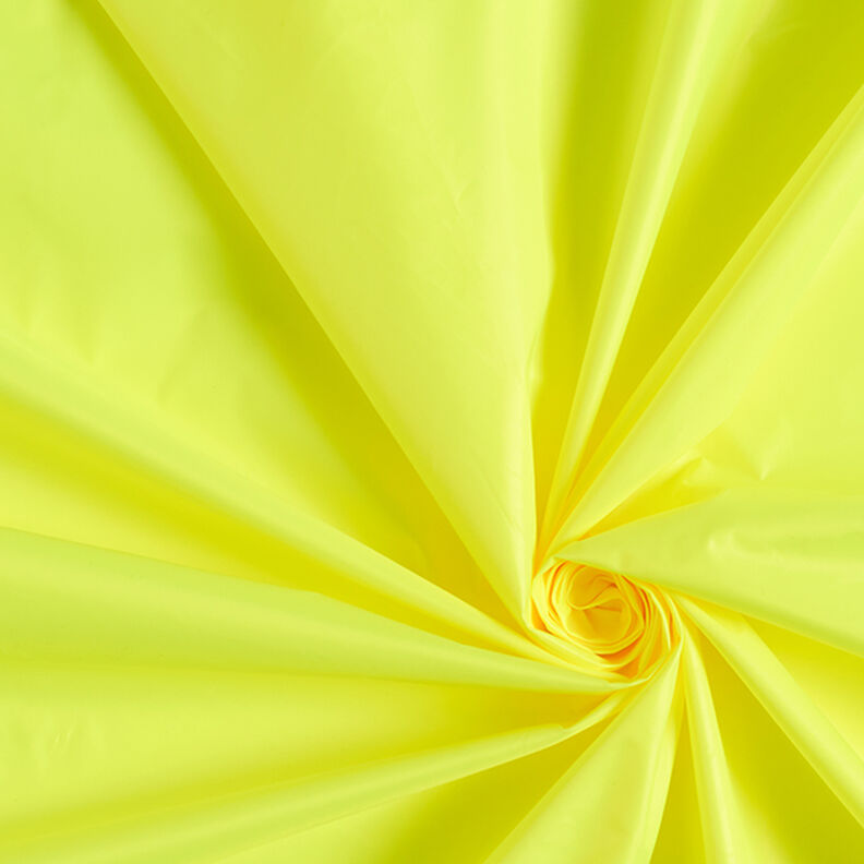 Vodoodpudivá látka na bundy ultralehký – žlutá neonová,  image number 1