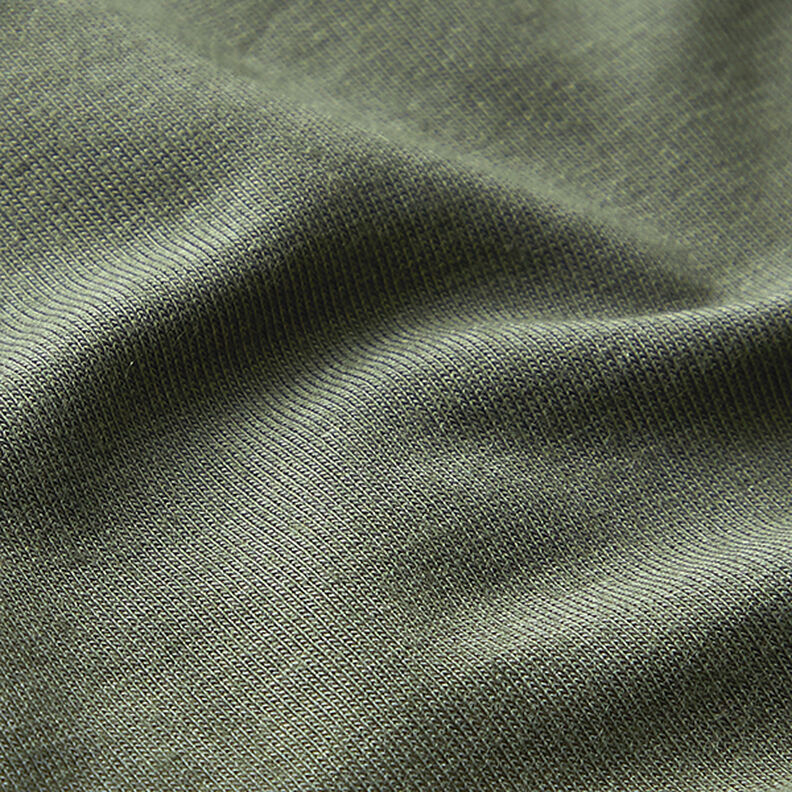 Tencel™ Modalový žerzej – khaki,  image number 2