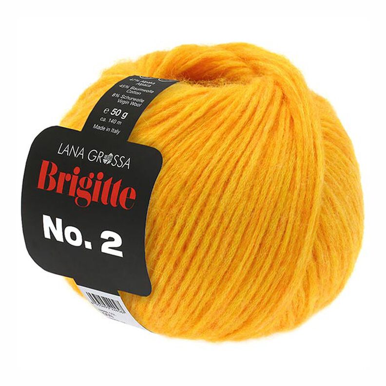 BRIGITTE No.2, 50g | Lana Grossa – světle oranžová,  image number 1