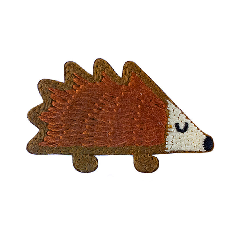Aplikace Ježek [ 4 x 7 cm ] – hnědá,  image number 1