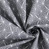 Povrstvená bavlna Grafické hvězdy – šedá/bílá,  thumbnail number 4