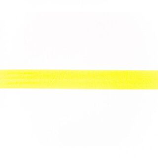 Elastická lemovací stuha  matný [20 mm] – žlutá neonová, 