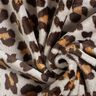 Hebký fleece Velký leopard – přírodni/černohnědá,  thumbnail number 3