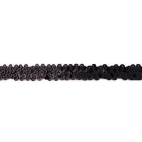 Elastický pajetkový prýmek [20 mm] – černá, 