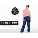 FRAU ELENA – jednoduché kalhoty s rovnými nohavicemi, Studio Schnittreif | XS - XXL, 