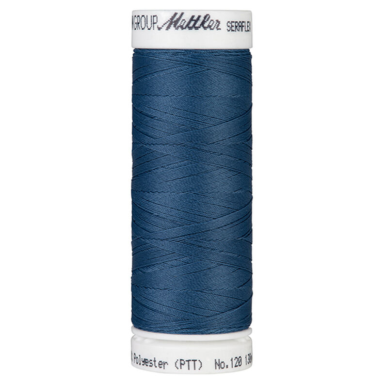 Šicí nit Seraflex pro elastické švy (0698) | 130 m | Mettler – džínově modrá,  image number 1