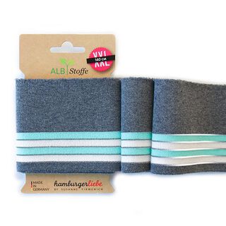 BIO NÁPLETY CUFF ME Reflexní  [140 CM | 8 CM]  | Albstoffe | Hamburger Liebe, 