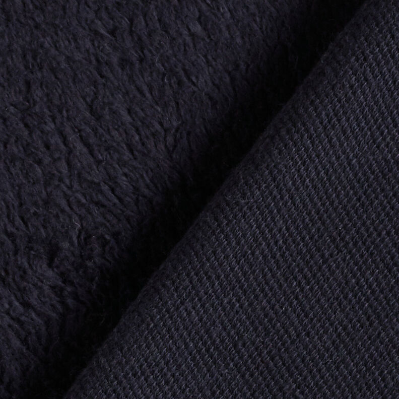 Materiál sherpa Směs s bavlnou Jednobarevné provedení – černá, image number 4