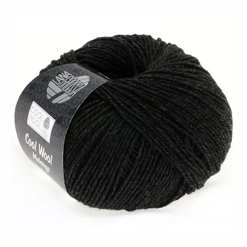 Cool Wool Melange, 50g | Lana Grossa – antracitová,  image number 1