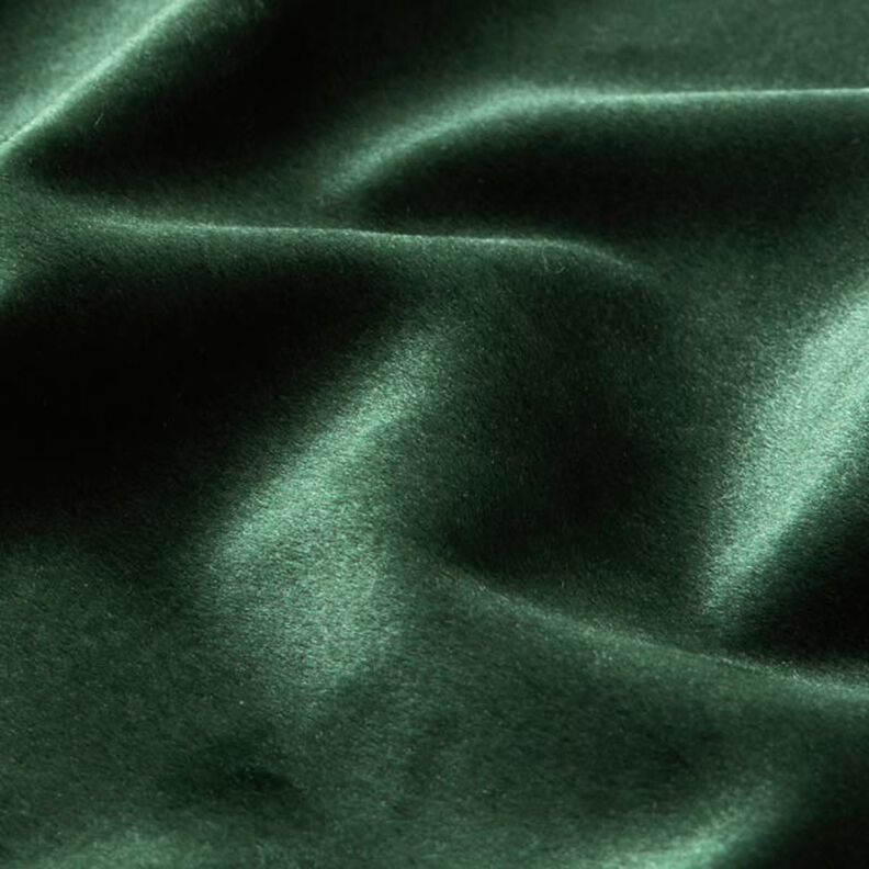 Dekorační látka sametová – tmavě zelená,  image number 2