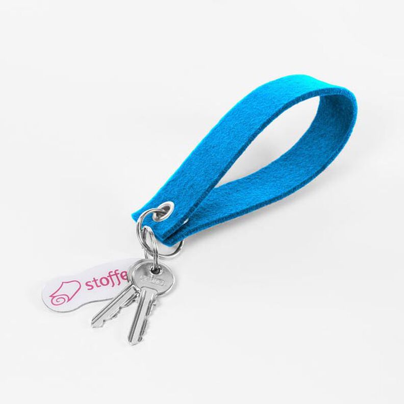 Plsť 90 cm / tloušťka 3 mm – modrá, image number 5